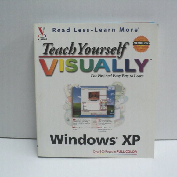 New Windows XP Teach Yourself Visually Paperback 2001 Maran Graphics Book - Picture 1 of 3